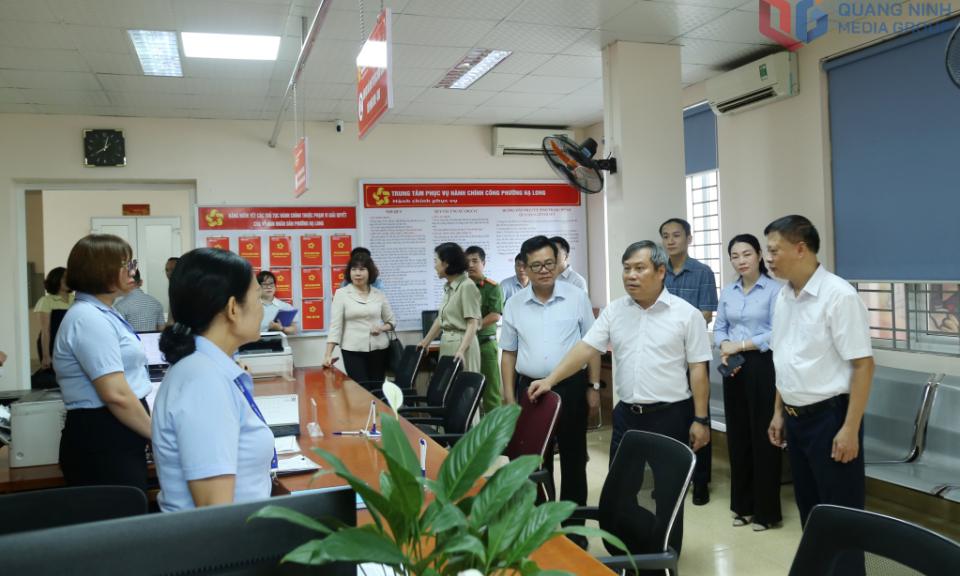Phường Hạ Long phải giữ vững vị thế là trung tâm chính trị - kinh tế - văn hóa của cả tỉnh