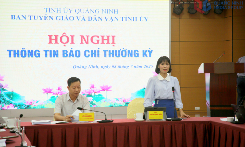 Hội nghị giao ban báo chí tháng 7 năm 2025