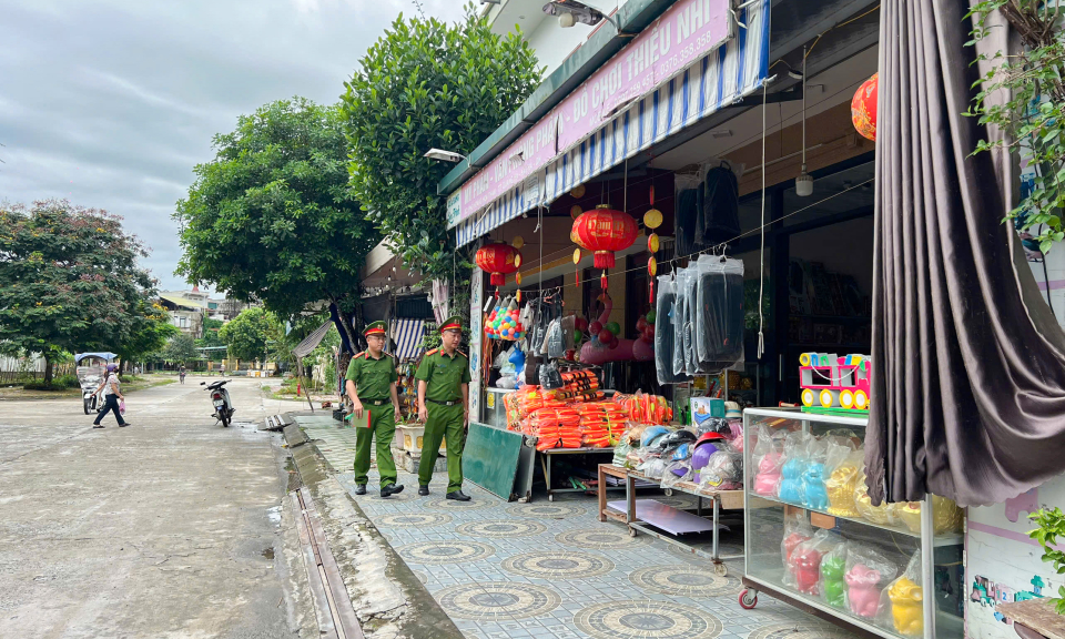 Quyết tâm giữ vững an ninh trật tự sau sáp nhập