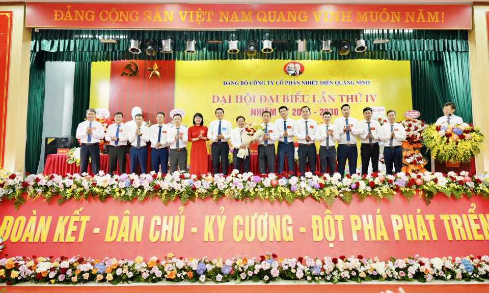 Đại hội đại biểu Đảng bộ Công ty CP Nhiệt điện Quảng Ninh lần thứ IV