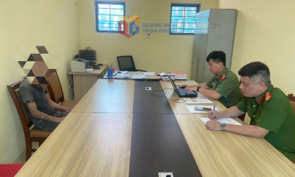 Công an xã Ba Chẽ phát hiện, xử lý đối tượng phát video phản cảm lên mạng xã hội