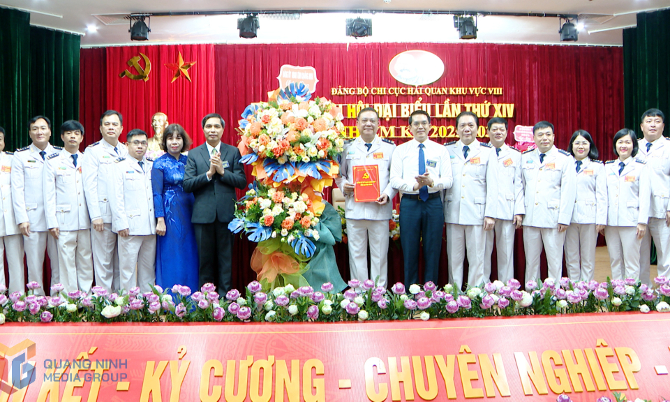 Đại hội Đại biểu Đảng bộ Chi cục Hải quan Khu vực VIII, nhiệm kỳ 2025 - 2030