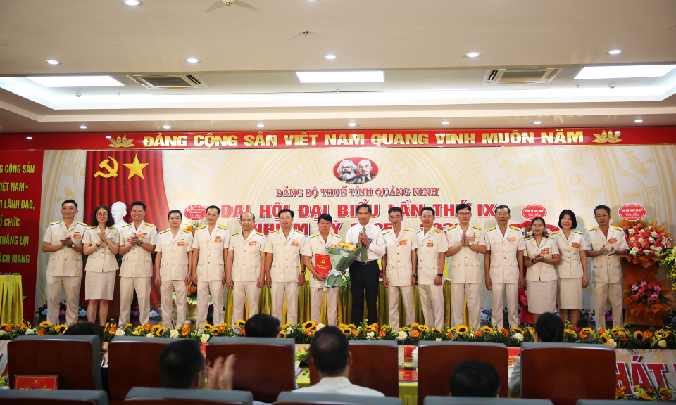 Đại hội đại biểu Đảng bộ Thuế tỉnh Quảng Ninh lần thứ IX, nhiệm kỳ 2025–2030