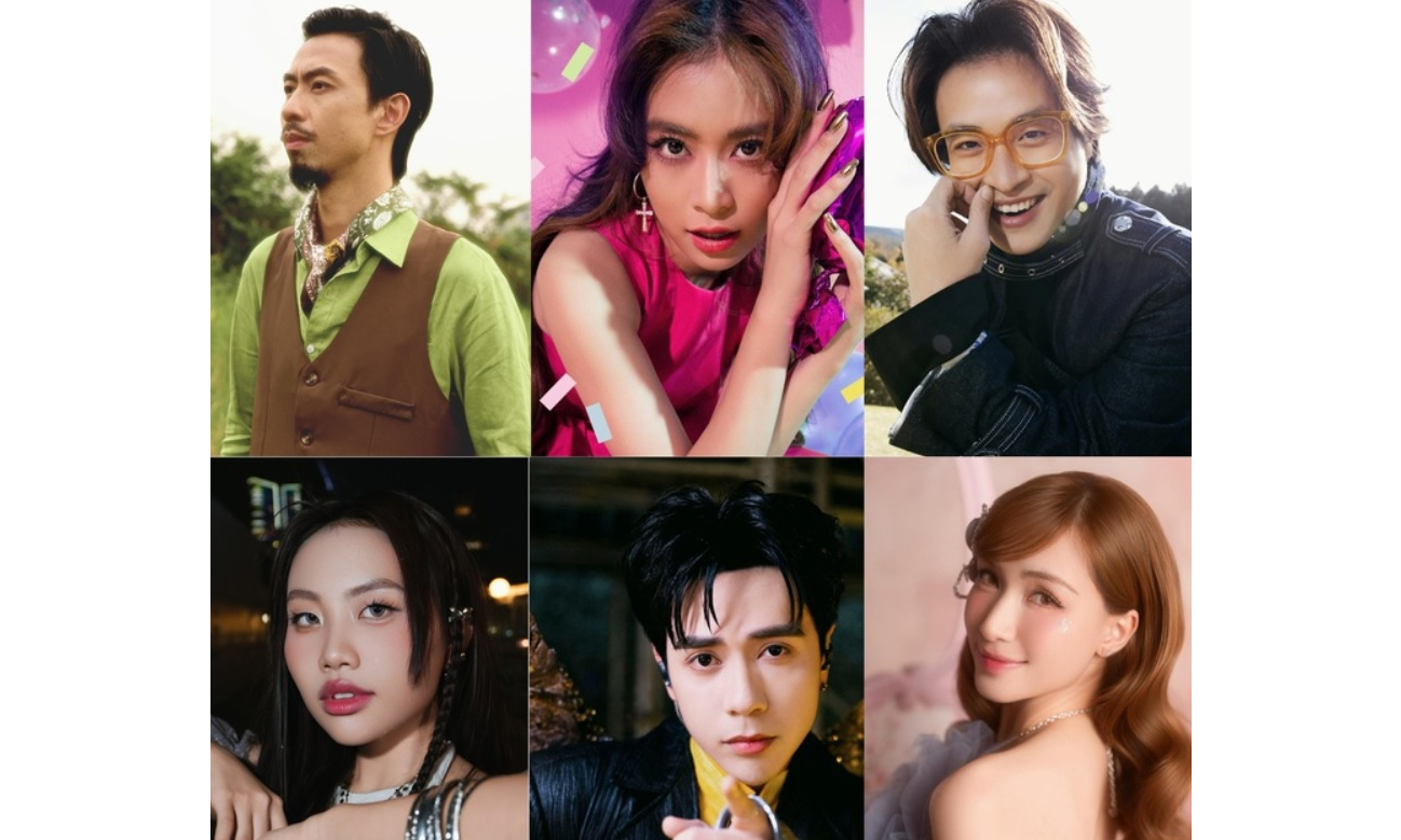 Phương Mỹ Chi, Hòa Minzy, Đen Vâu, Quang Hùng MasterD hát ở concert quốc gia
