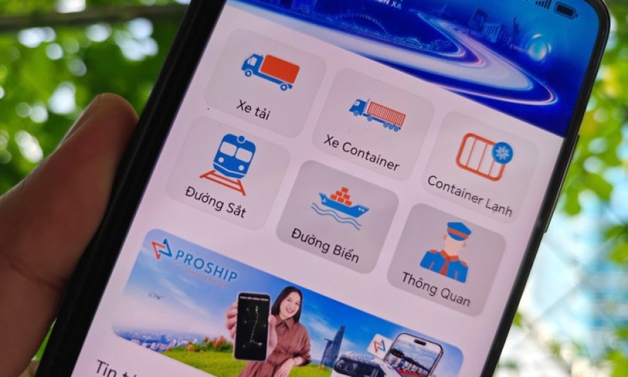 Lần đầu có app đặt xe container, tích hợp cả thủ tục xuất nhập khẩu