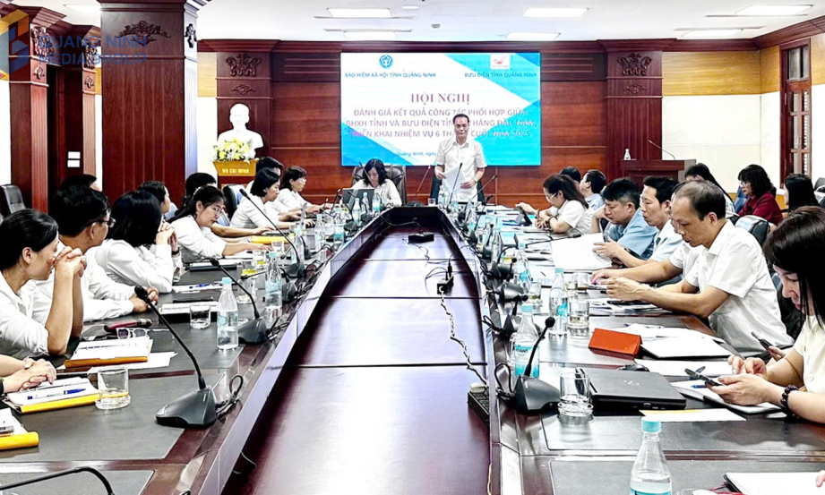 BHXH Khu vực VIII và Bưu điện tỉnh đánh giá kết quả phối hợp 6 tháng đầu năm 2025