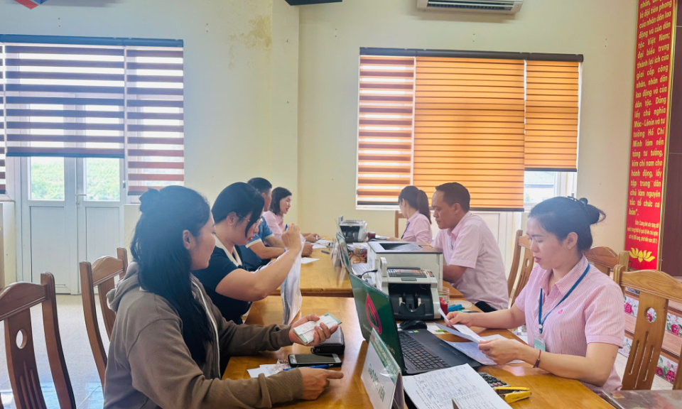 Hoạt động tín dụng chính sách ổn định, thông suốt