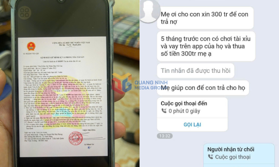 Cảnh giác với thủ đoạn giả bắt cóc nạn nhân để ép gia đình chuyển tiền