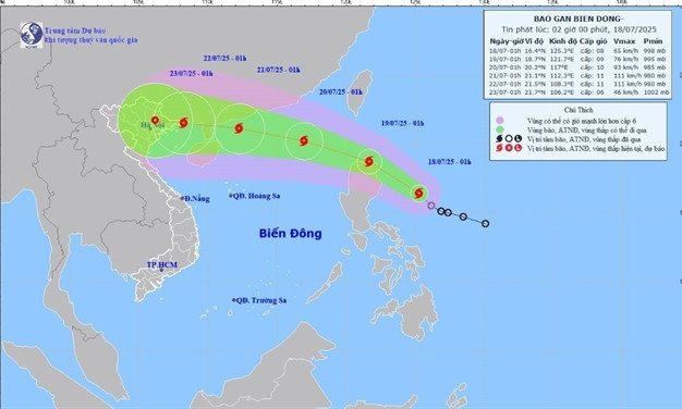 Tropical depression forecast to strengthen into storm