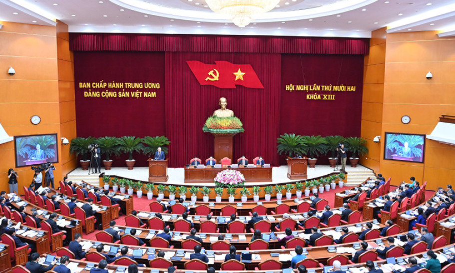 Khai mạc Hội nghị lần thứ 12 Ban Chấp hành Trung ương Đảng khóa XIII