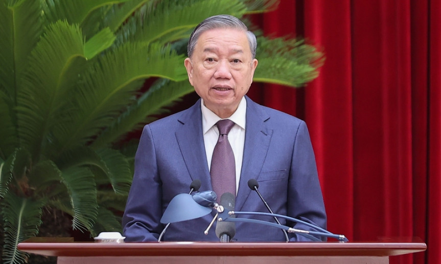 Phát biểu khai mạc của Tổng Bí thư Tô Lâm tại Hội nghị Trung ương 12 Khóa XIII
