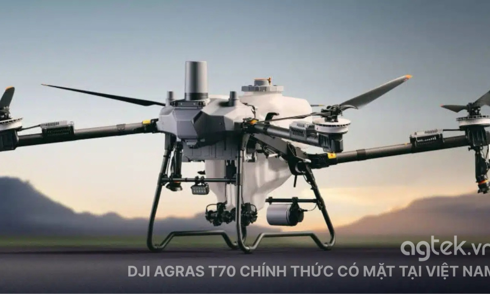 DJI giới thiệu dòng máy bay Agras T70 tại thị trường Việt Nam