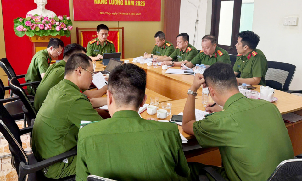 Lực lượng Cảnh sát hình sự: Tuyến đầu đấu tranh với tội phạm