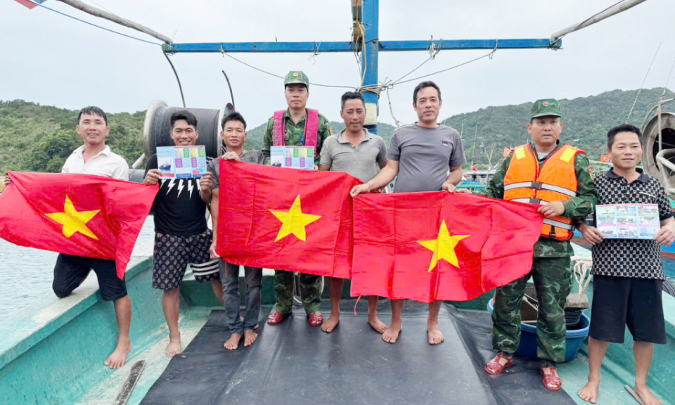 Tuyên truyền pháp luật về bảo vệ biên giới biển