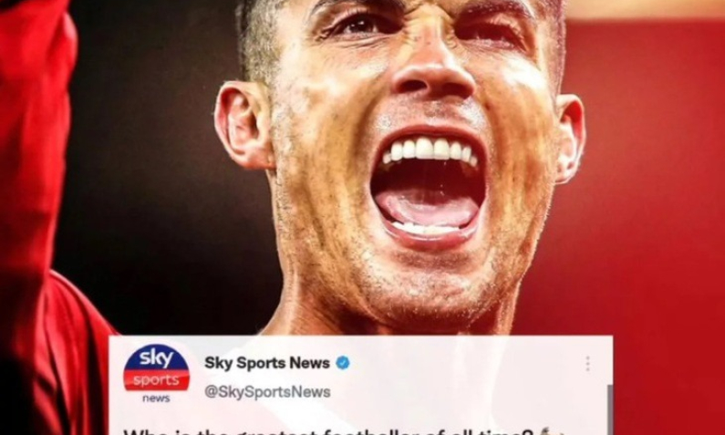 Ronaldo đánh bại Messi trong cuộc bình chọn nửa triệu người