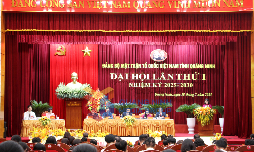 Đại hội Đảng bộ MTTQ Việt Nam tỉnh Quảng Ninh lần thứ I, nhiệm kỳ 2025-2030