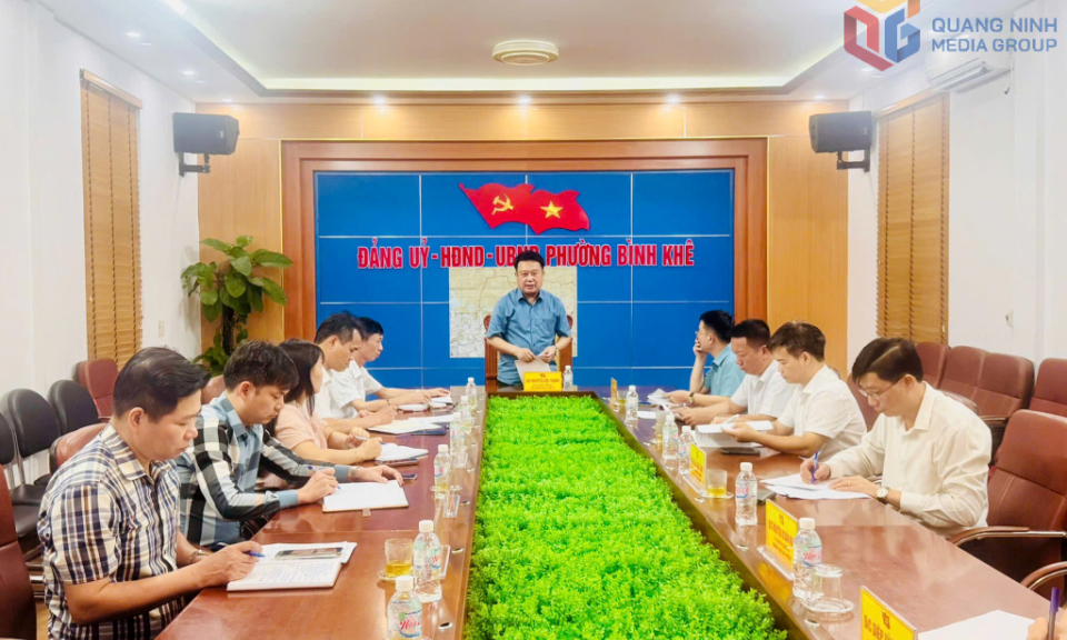 Chủ nhiệm Ủy ban Kiểm tra Tỉnh ủy kiểm tra công tác phòng, chống bão số 3 tại phường Bình Khê