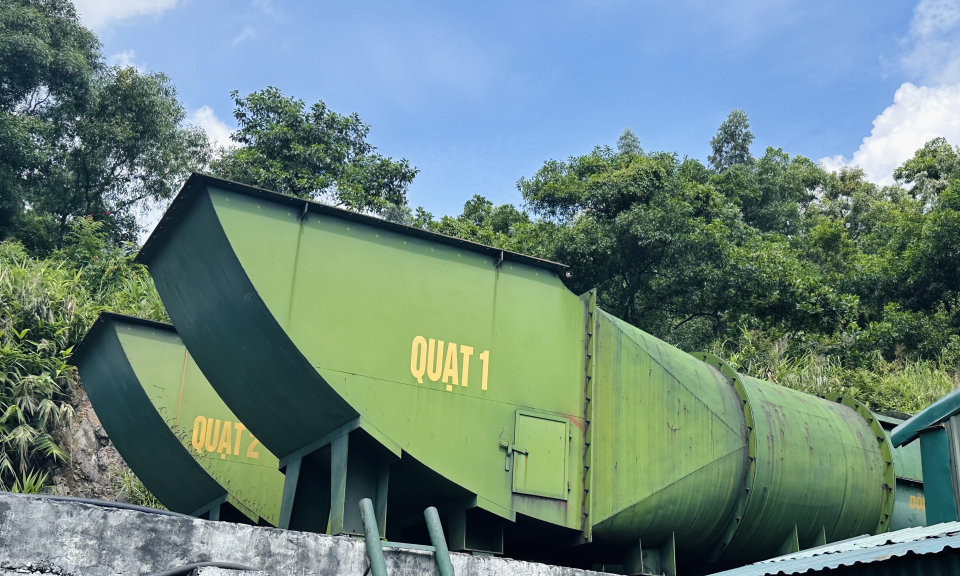 Đảm bảo công tác thông gió cho các mỏ hầm lò của TKV