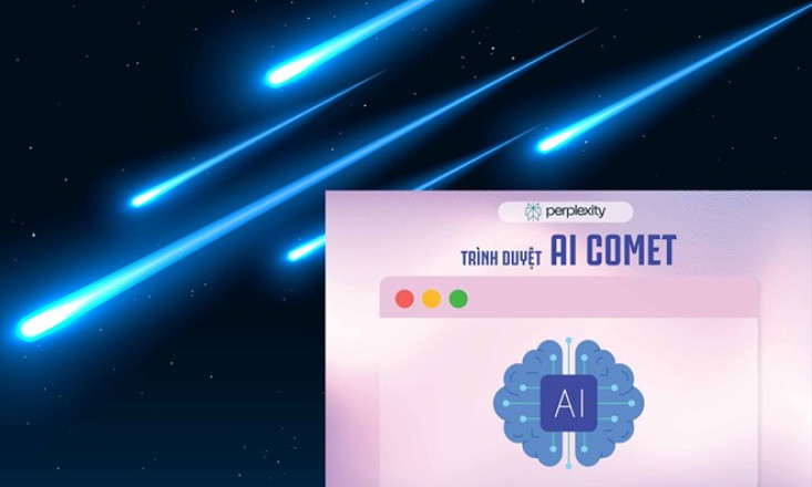 Trình duyệt Comet của Perplexity muốn trở thành tùy chọn mặc định mới trên smartphone
