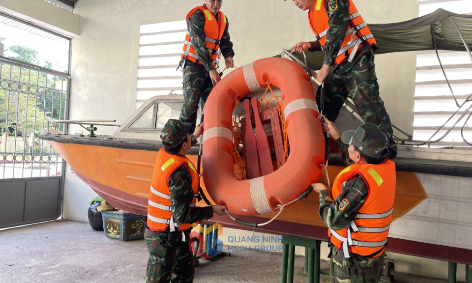 Ban Chỉ huy PTKV 1: Chủ động ứng phó với mưa bão