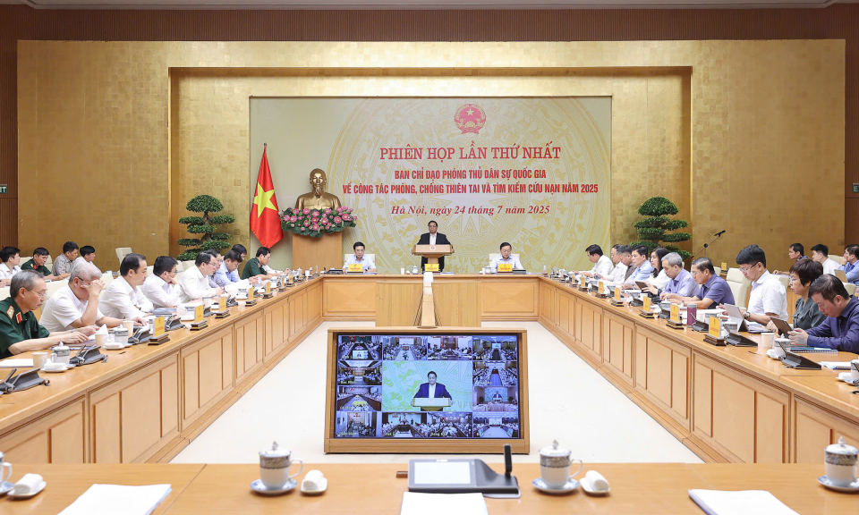 Thủ tướng Chính phủ chủ trì họp Ban Chỉ đạo phòng thủ dân sự quốc gia