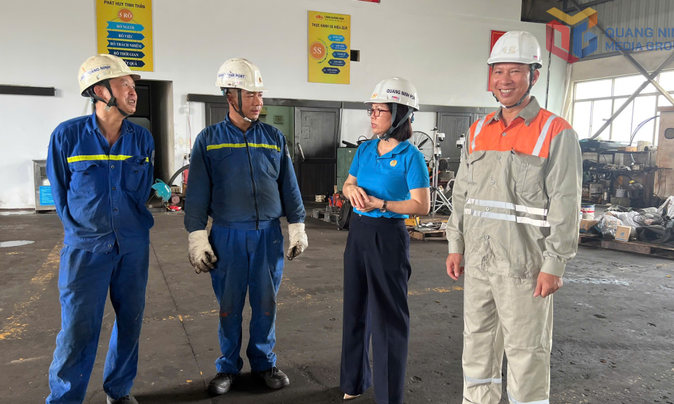 Công đoàn Công ty CP Cảng Quảng Ninh: Đồng hành, nâng tầm giá trị người lao động