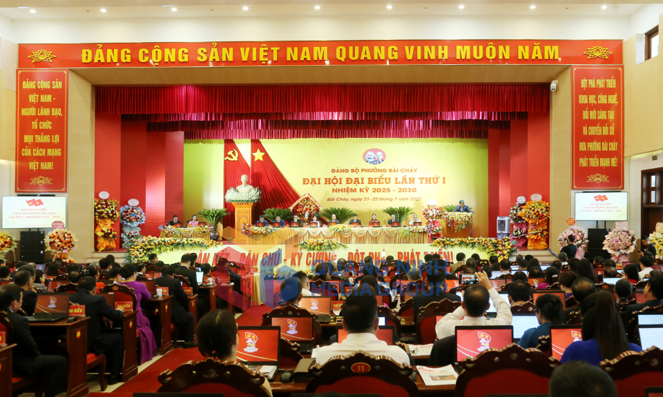Đại hội Đại biểu Đảng bộ phường Bãi Cháy lần thứ I, nhiệm kỳ 2025-2030