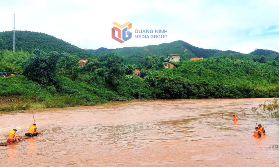 Quảng Ninh: Tìm thấy cháu bé bị lũ cuốn trôi tại xã Điền Xá