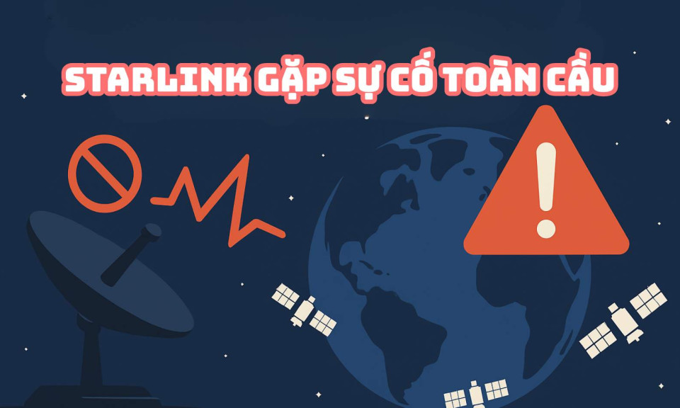 Starlink gặp sự cố toàn cầu chỉ một ngày sau khi T-Mobile ra mắt dịch vụ vệ tinh