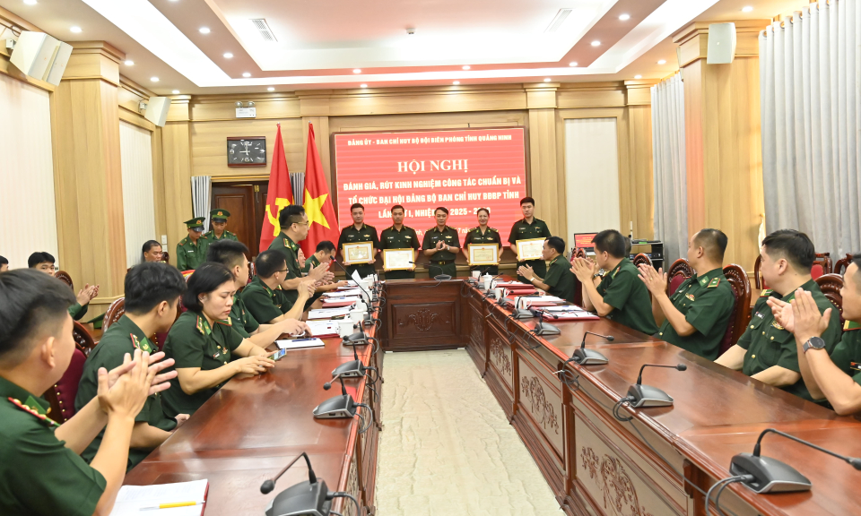 Rút kinh nghiệm tổ chức Đại hội đại biểu Đảng bộ Ban Chỉ huy Bộ đội Biên phòng lần thứ I