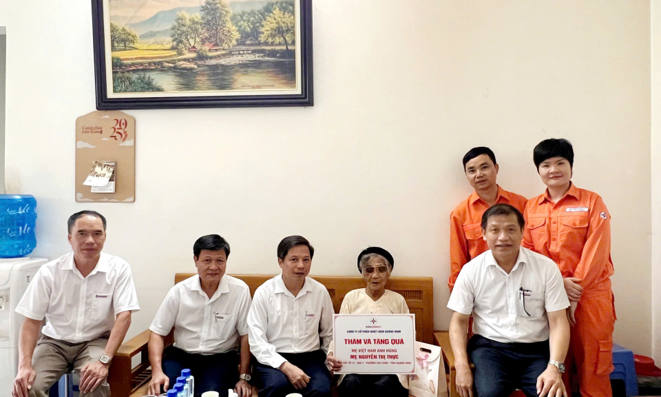 Nhiệt điện Quảng Ninh tham gia các hoạt động kỷ niệm 78 năm Ngày Thương binh - Liệt sỹ 27/7