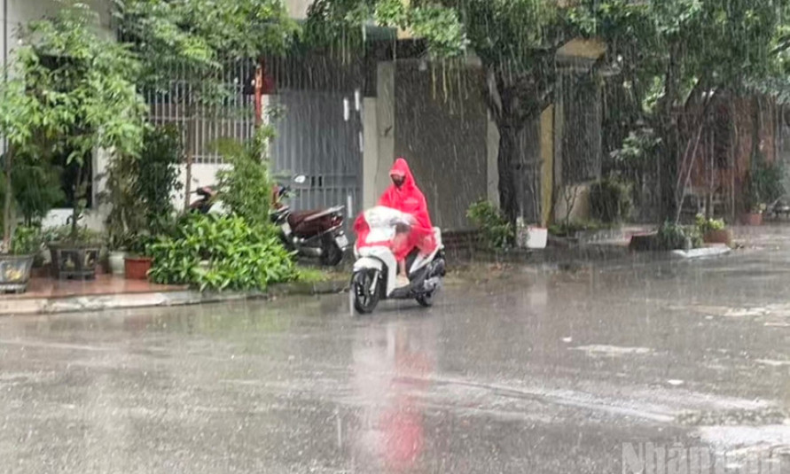 Ngày 26/7, cả nước có mưa rào và dông, cục bộ có nơi mưa to