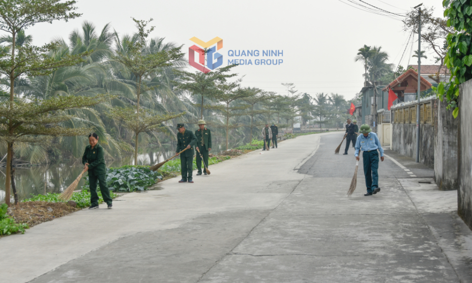 CLB Cựu chiến binh tự quản bảo vệ môi trường khu phố Yên Khánh