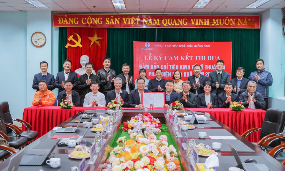 Công đoàn Nhiệt điện Quảng Ninh: Đồng hành cùng sự phát triển bền vững