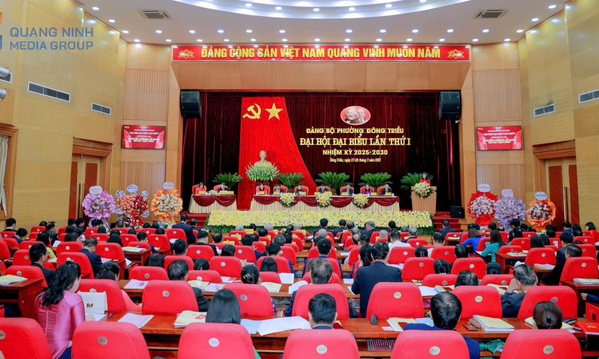 Đại hội đại biểu Đảng bộ phường Đông Triều lần thứ I, nhiệm kỳ 2025-2030