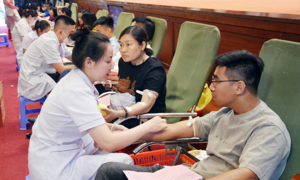 Lan tỏa phong trào hiến máu trong cộng đồng