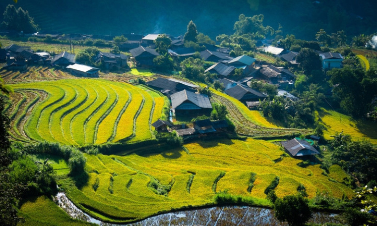 Ngày mới bình yên tuyệt đẹp ở xã vùng cao Hạnh Phúc