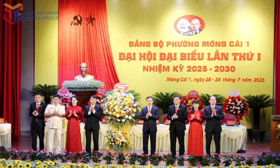 Đại hội đại biểu Đảng bộ phường Móng Cái 1 lần thứ I, nhiệm kỳ 2025 - 2030