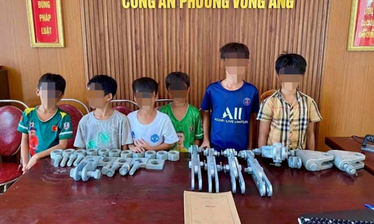 Nhóm học sinh trộm thiết bị điện của Dự án trọng điểm quốc gia
