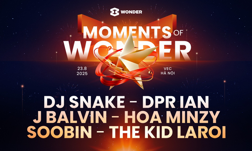 “Moments of Wonder” - Đại nhạc hội đặc biệt kỷ niệm 80 năm Quốc khánh với dàn sao “khủng”: DJ Snake, J Balvin, The Kid LAROI, DPR IAN…