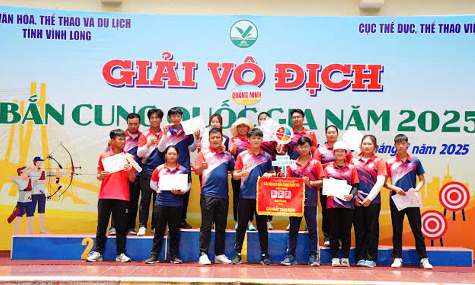 Quảng Ninh giành 11 HCV, xếp Nhất toàn đoàn Giải VĐ Bắn cung quốc gia 2025