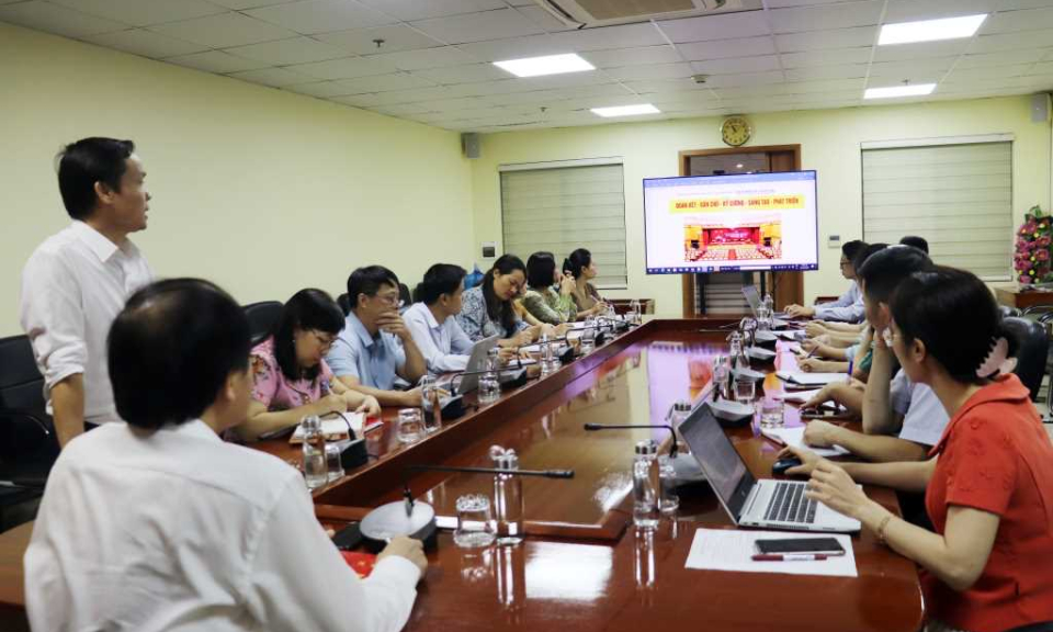 Quyết tâm xây dựng Đảng bộ trong sạch, vững mạnh toàn diện
