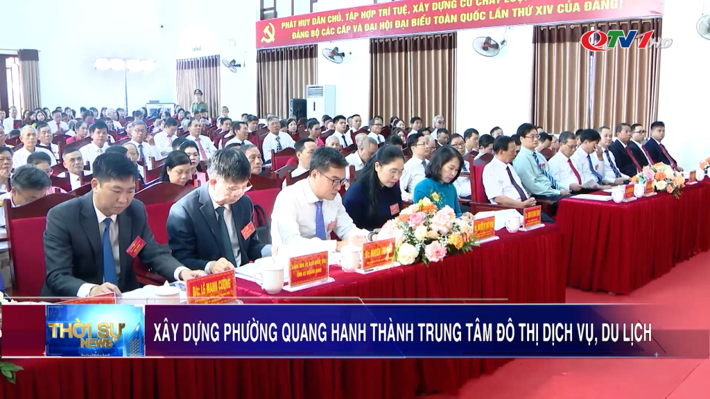 Xây dựng phường Quang Hanh thành trung tâm đô thị dịch vụ, du lịch