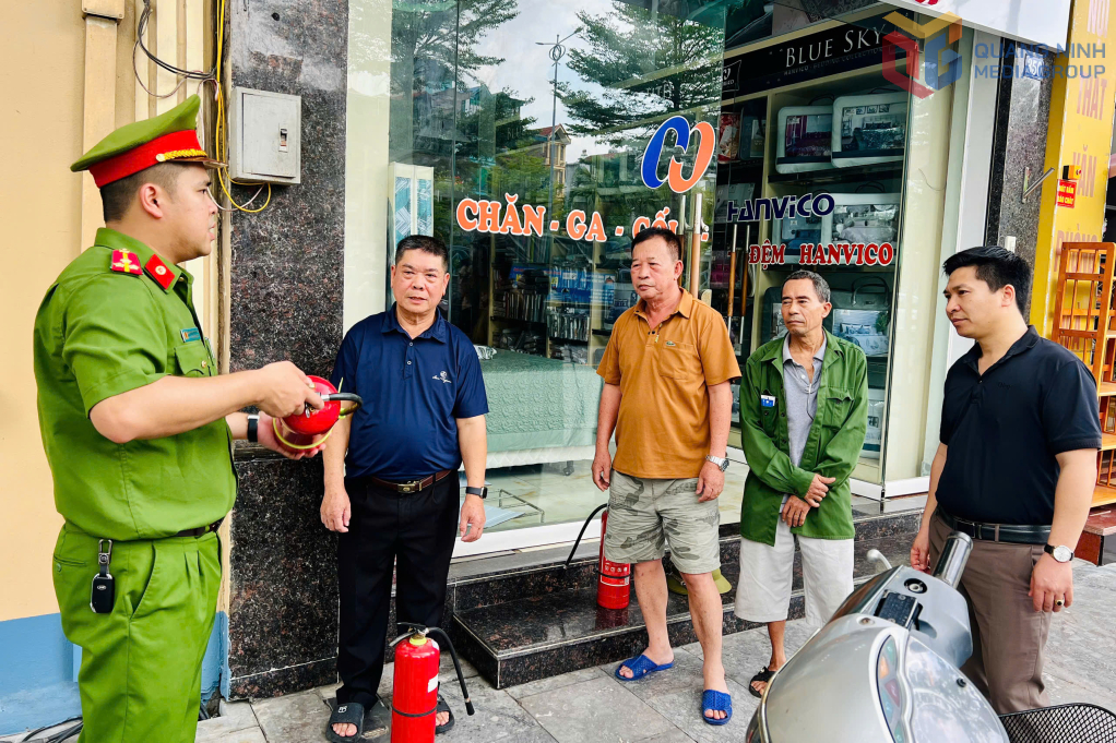 Phong trào Toàn dân PCCC được triển khai sâu, rộng.