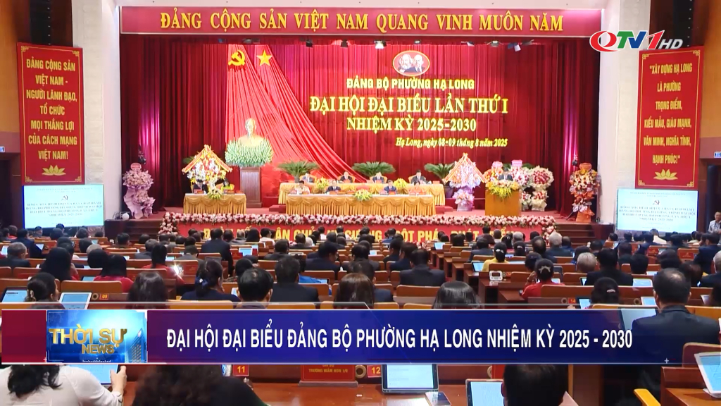 Đại hội đại biểu Đảng bộ phường Hạ Long nhiệm kỳ 2025-2030