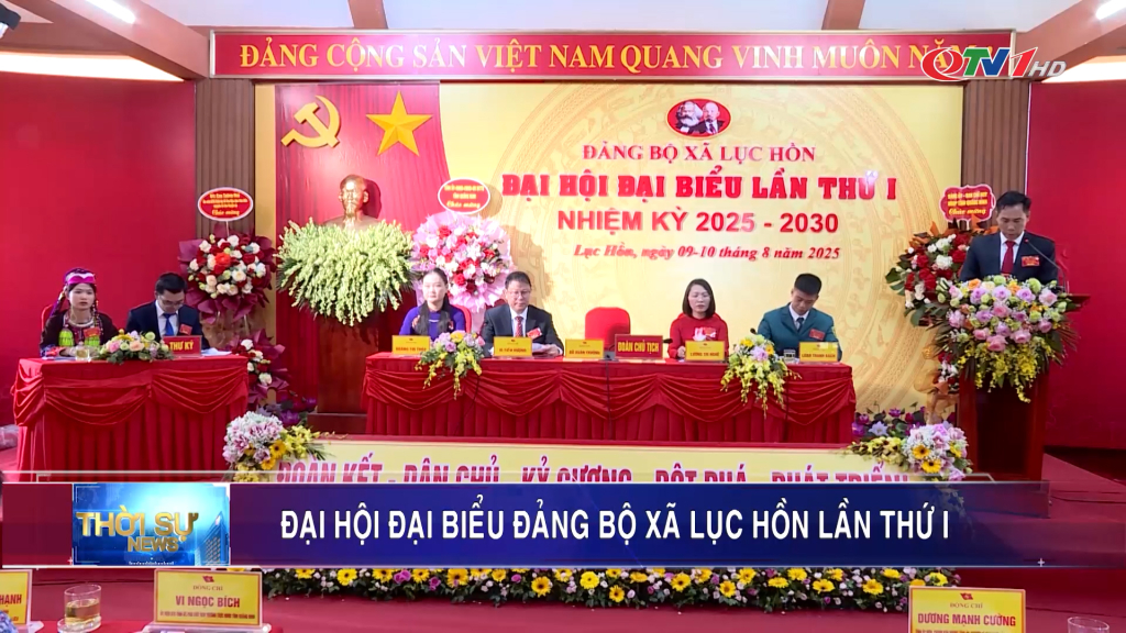 Đại hội đại biểu Đảng bộ xã Lục Hồn lần thứ I