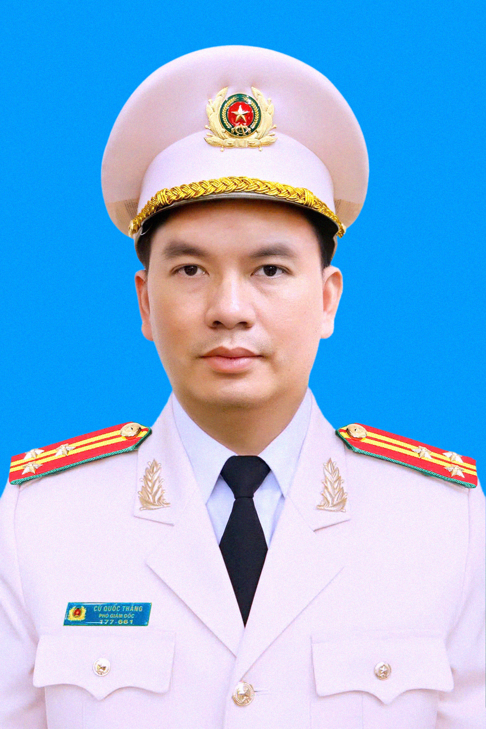 Thượng tá Cù Quốc Thắng, Ủy viên BTV Đảng ủy, Phó giám đốc Công an tỉnh Quảng Ninh