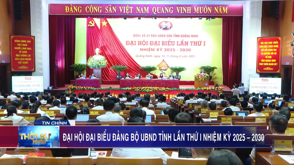 Đại hội đại biểu Đảng bộ UBND tỉnh lần thứ I, nhiệm kỳ 2025-2030