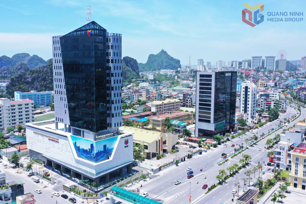 Trụ sở Báo và Phát thanh, Truyền hình Quảng Ninh cơ bản hoàn thành thi công.