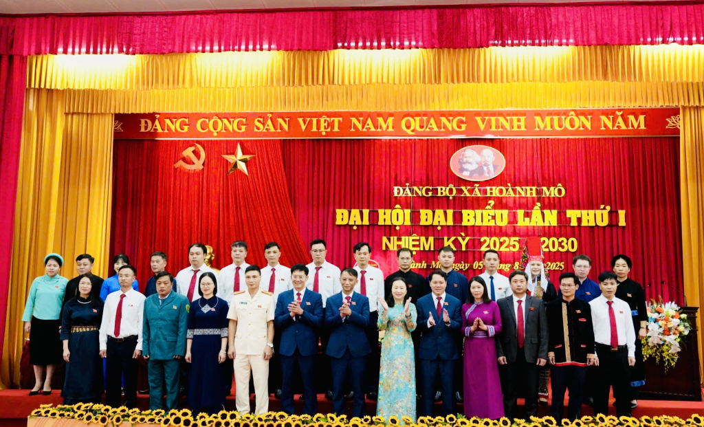 Ban chấp hành Đảng bộ xã Hoành Mô lần thứ I, nhiệm kỳ 2025-2030 gồm 27 đồng chí.